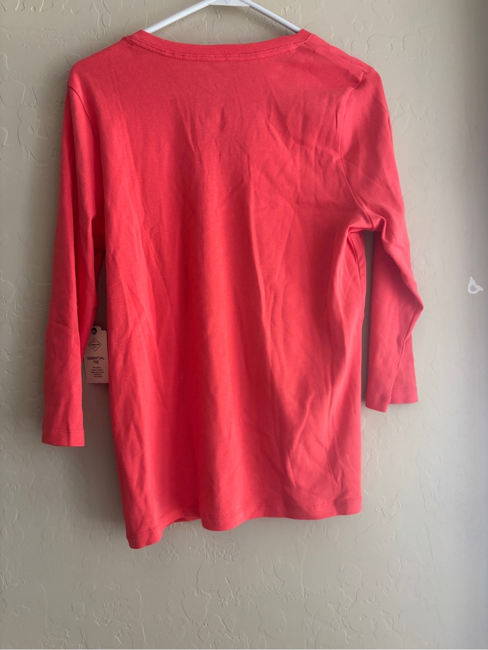 St. John’s Bay Set of 2 V-Neck Shirts Red & Orange Red One NWT Women’s Large - Picture 11 of 12